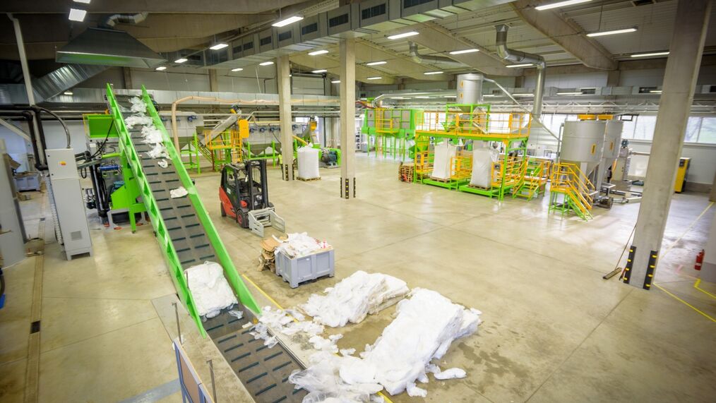 Linka na recyklaci plastů