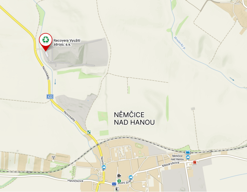 Mapa Němčice Mapa Němčice