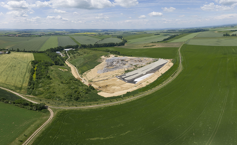 Odpadový areál Němčice nad Hanou