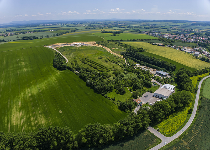 Odpadový areál Němčice nad Hanou